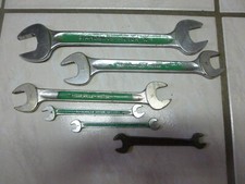 Clé plate à fourche   STAHLWILLE MOTOR de 27 24 22  19  18  11  9  8    Occasion