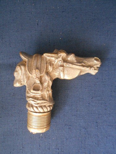 Ancien pommeau canne tete - ancien,