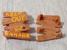 PLAYMOBIL X1 PANNEAU AFFICHE REF 70361 MANOIR MYSTÉRIEUX SCOOBY DOO