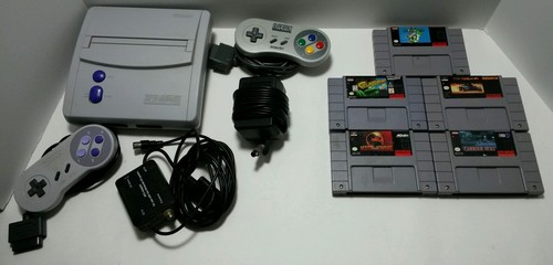 Super nintendo bundle - nintendo, snes