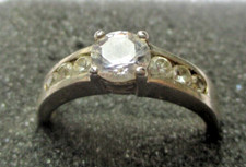 bague en argent massif taille