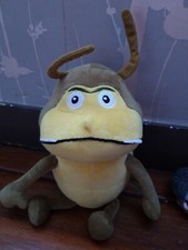 Peluche doudou Personnage De Maya L Abeille Je Pense Curt Le Bousier Vert Jaune