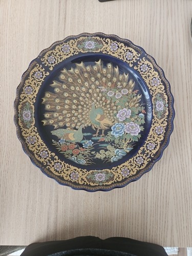 Assiette ancienne taous - assiette,