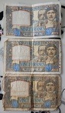 lot 3 billets anciens FRANCE