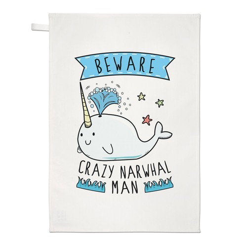 Attention fou narwhal homme - fou,
