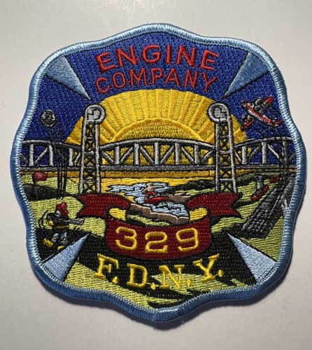Fdny engine company 329 patch - fdny,