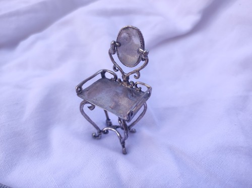 Coiffeuse miniature argent - coiffeuse, 800