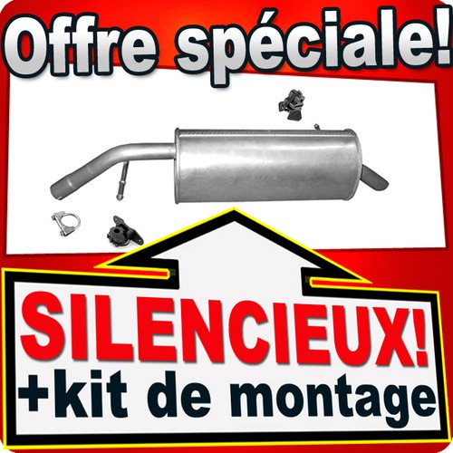 Silencieux arriere pour - arriere,