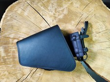 Sac Latéral Orletanos Clean Blackline Compatible Avec Harley Davidson Noir Biker