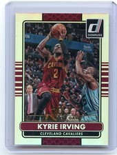 2014-15 DONRUSS #6 KYRIE IRVING STAT-LINE "REFRACTOR" SP #19/207, CAVALIERS