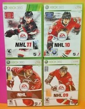 XBOX 360 Sport Game Lot Madden NHL Hockey 08 09 10 11 Tested EA Sports