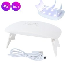 9w mini LED Lampe UV Vernis À Ongles Sèche Séchage Gel Durcissement Nail Art