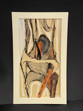 Grande peinture abstraite 1970