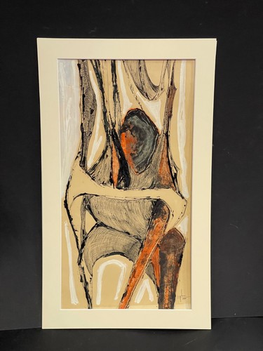 Grande peinture abstraite 1970