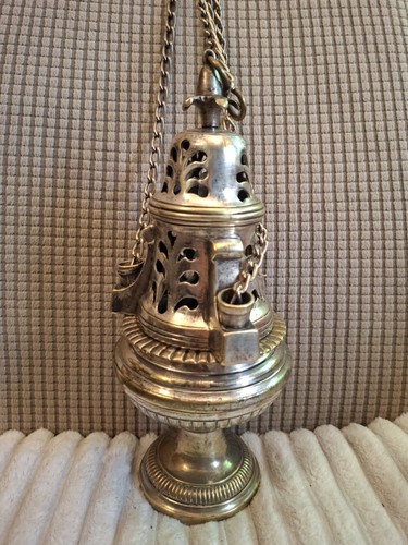 Ancien encensoir religieux - encensoir,