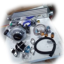 SALE T04E Turbo 1.5-3.0L Stage III + Wastegate + Intercooler + Kit de tuyauter