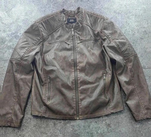 Blouson biker buxter marron - blouson,