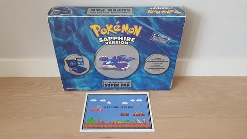 Gba bundle pokemon sapphire - [gba],