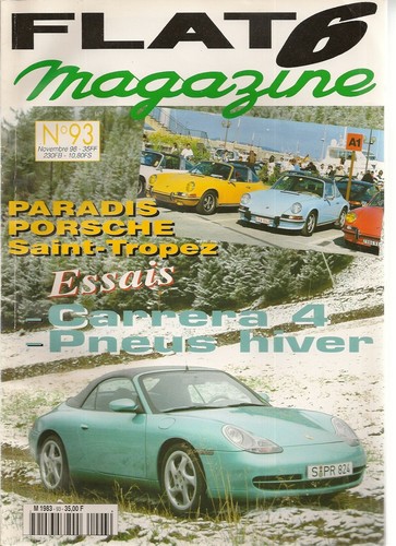Flat essai porsche - essai, 996