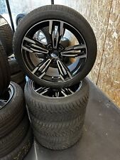 Pack 4 roues BMW SÉRIE 4/ 4 jante alu 18 pouces pneus neige / hiver 255/40r18