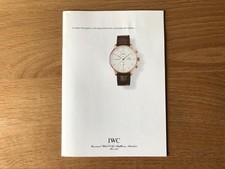 Brochure portugaise IWC -