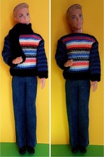 Barbie Lot vêtements pour Ken, fait-main