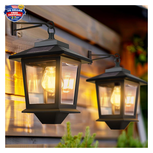 Solar wall lanterns pack - solar,