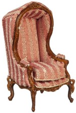 Fauteuil 1:24 Demi Pouce Rose