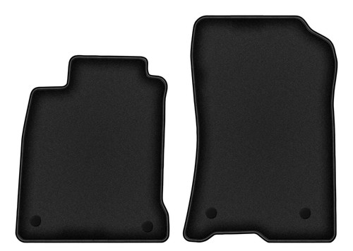 Tapis avant velours noirs