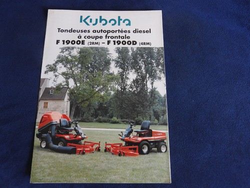 Catalogue depliant kubota - depliant,
