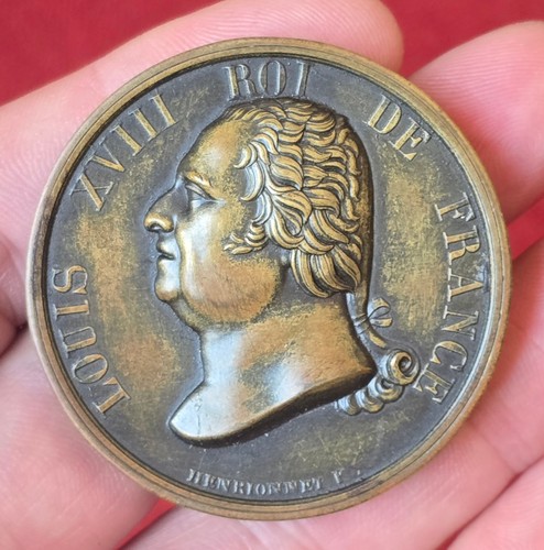 Rare médaille boite charte - boite, la