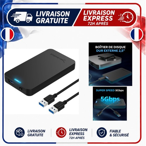 Boîtier disque dur - ssd, 2,5