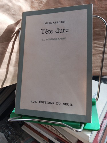 Marc oraison tete dure - tete,