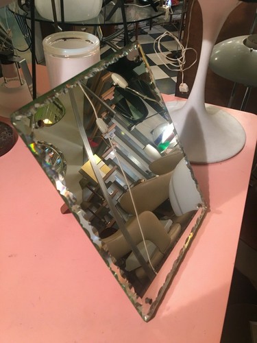 Miroir bois design fontana - bois,