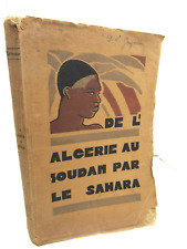 DE FOUCAUCOURT DE L'ALGERIE AU