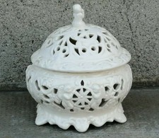 Ancien pot pourri faïence