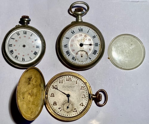 Lot montres goussets - ,