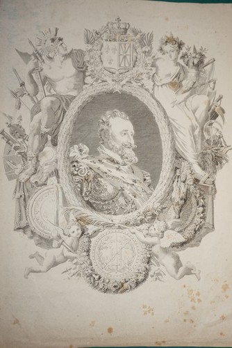 Belle gravure fin xviii - gravure,