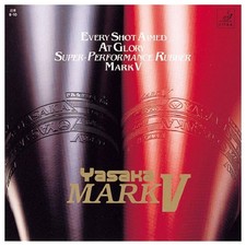 YASAKA Tennis de table caoutchouc souple MARK V B-10 noir Taille : U...