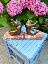 Ancienne paire de serre livres