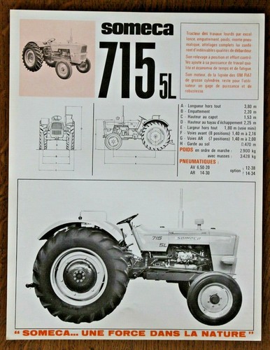 Prospectus brochure tracteur - prospectus,