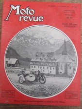 ANCIENNE REVUE MOTO REVUE N°