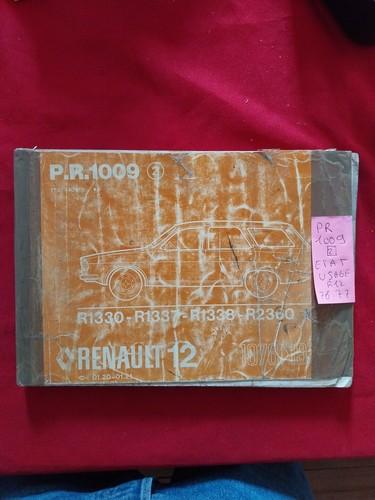 Renault catalogue pieces - r,