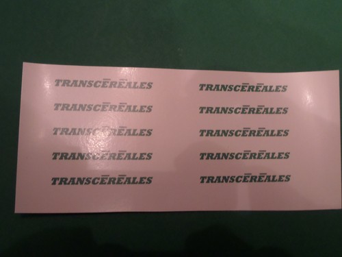 Train decalcomanies - train,