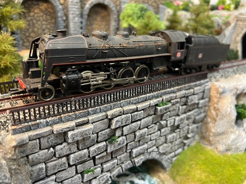 Locomotive 141 chauffe au - locomotive,