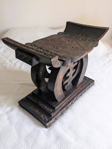 Tabouret trône royal akan - royal,