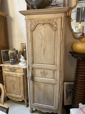 BONNETIÈRE ARMOIRE CHÊNE PATINÉE À L’ANCIENNE