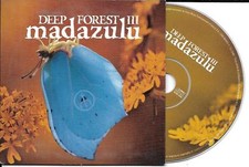 CD CARTONNE CARDSLEEVE 2 TITRES DEEP FOREST III MADAZULU DE 1997 FRANCE