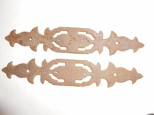  Ornement Entrée de Serrure métal fer armoire ancienne restauration  porte