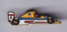 RARE PINS PIN'S .. F1 AUTO CAR PROST RENAULT ELF CANON BARCLAY ICI TEAM 3D ~FG